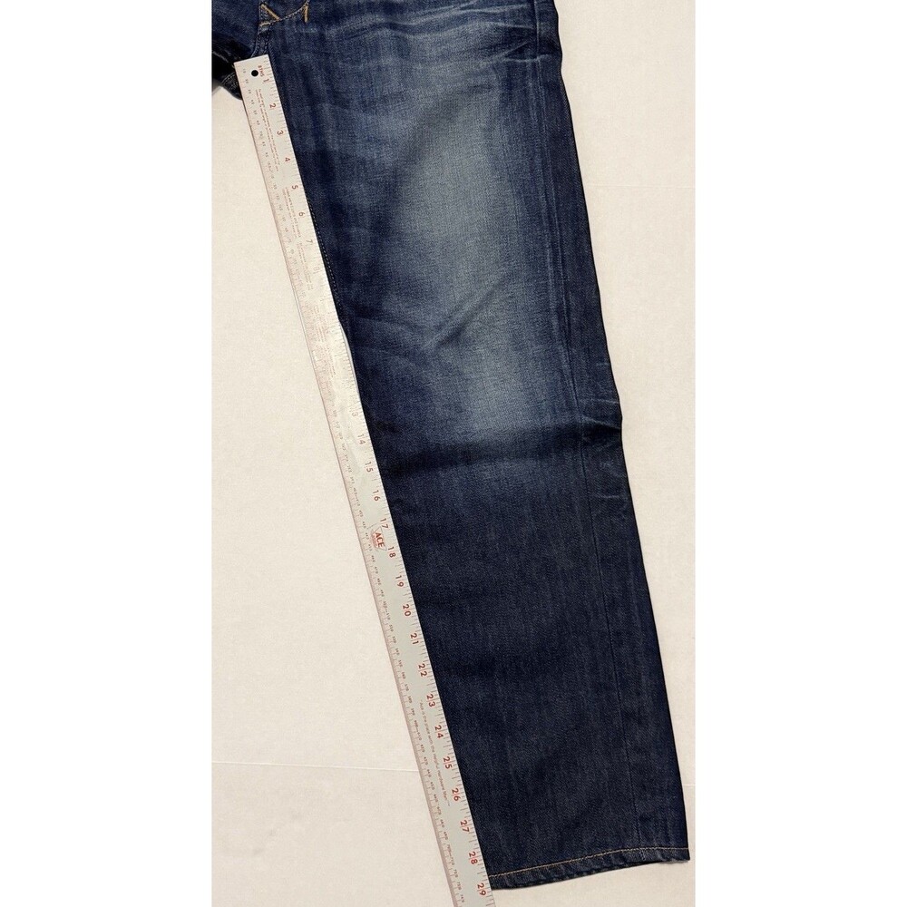 Diesel Larkee Mens 31x30 *33x29 Blue Regular Straight Button Fly Jeans 0073N - Picture 11 of 16
